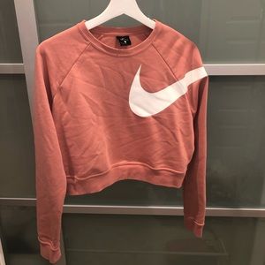 Nike Crop Workout Sweatshirt